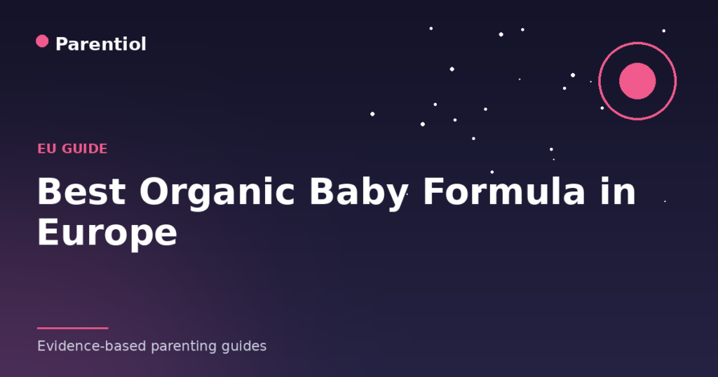 Best organic baby formula brands available in Europe compared